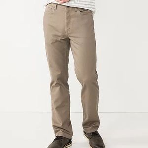 Men’s Sonoma Goods For Life® Straight-Fit 5-Pocket Everyday Pant